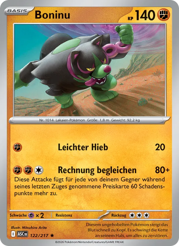 Boninu – Erhabene Helden 122