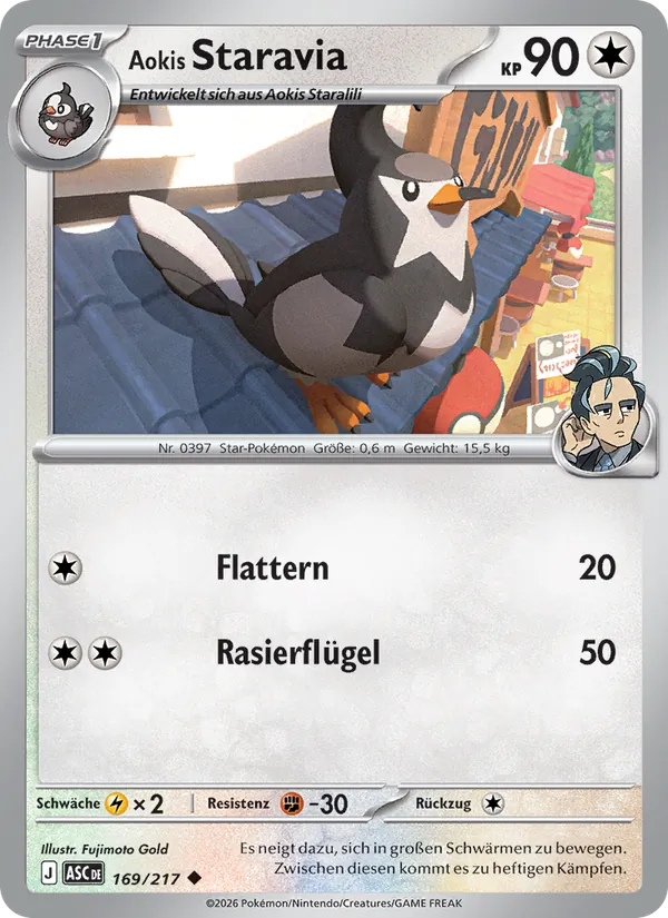 Aokis Staravia – Erhabene Helden 169