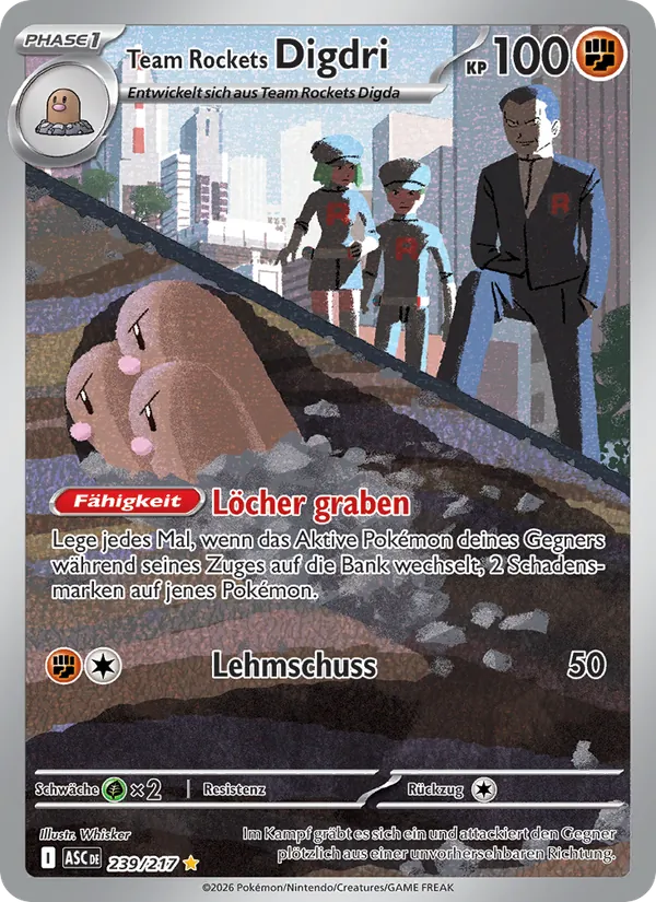 Team Rockets Digdri – Erhabene Helden 239