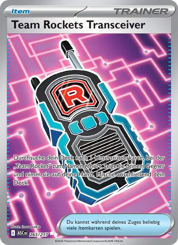 Team Rockets Transceiver – Erhabene Helden 263