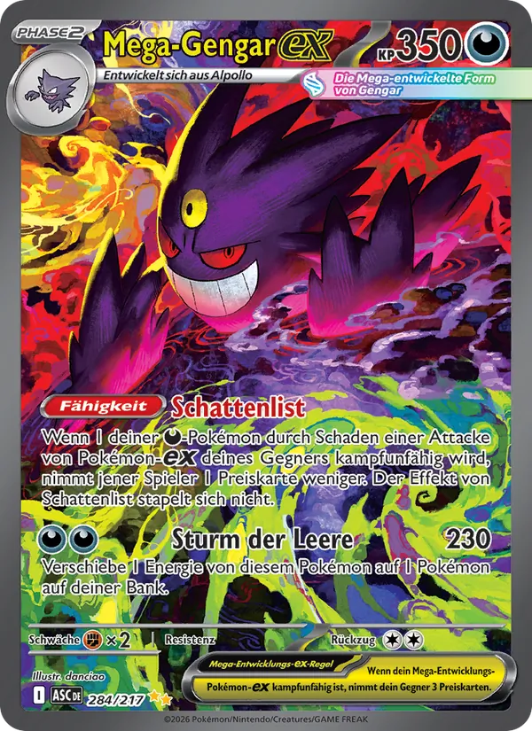 Mega-Gengar-ex – Erhabene Helden 284