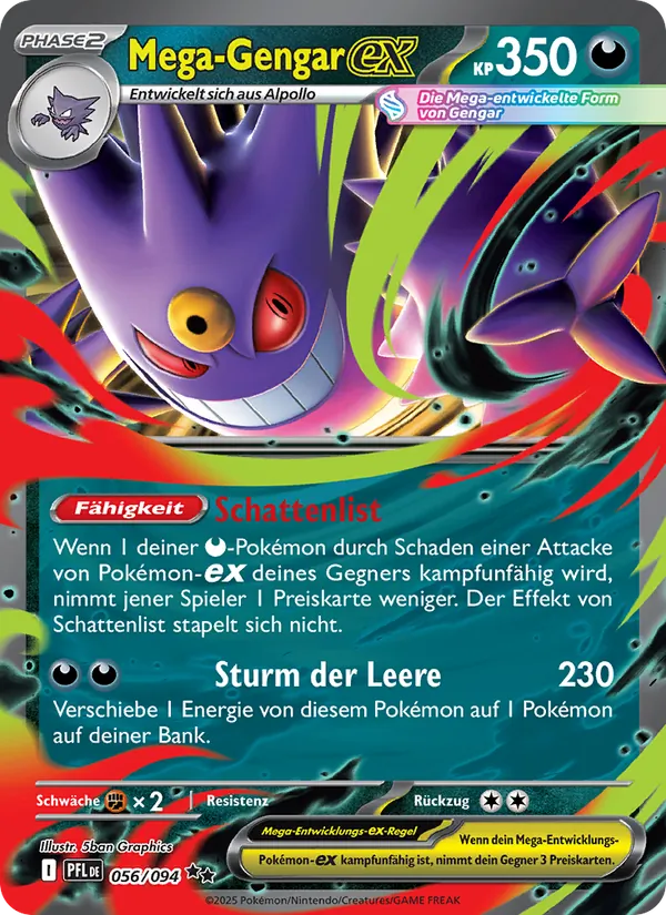 Mega-Gengar-ex – Fatale Flammen 56