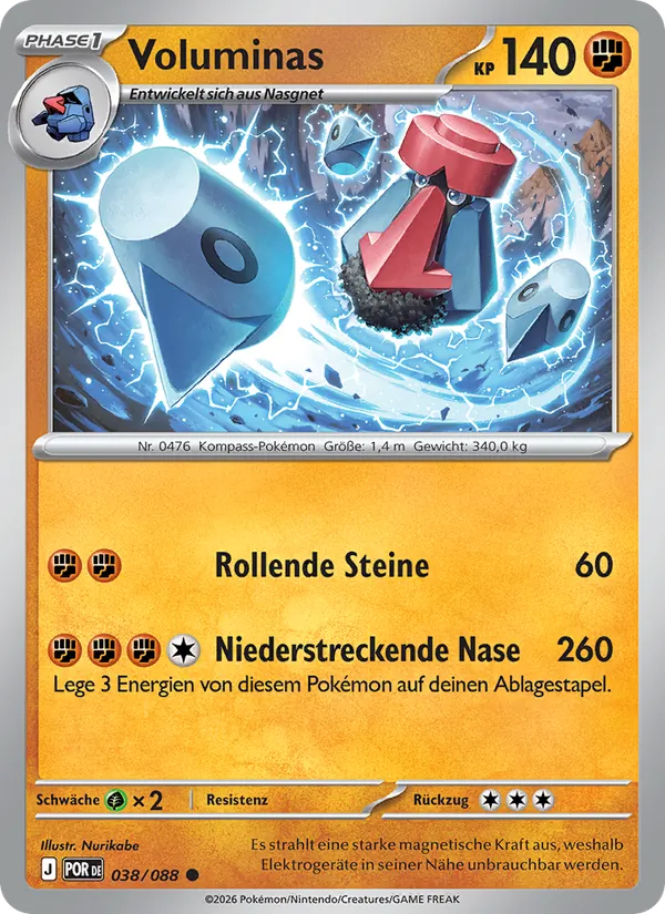 Voluminas – Optimale Ordnung 38