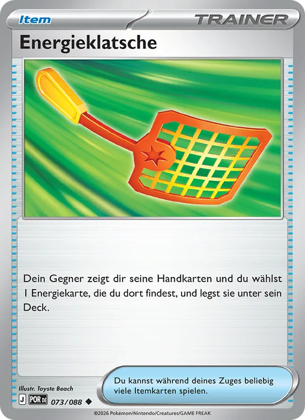 Energieklatsche – Optimale Ordnung 73