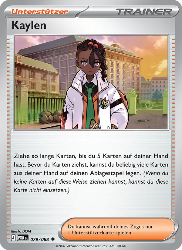Kaylen – Optimale Ordnung 79