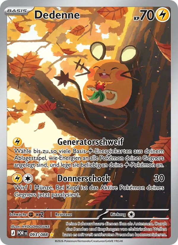 Dedenne – Optimale Ordnung 93