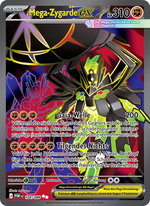 Mega-Zygarde-ex – Optimale Ordnung 104