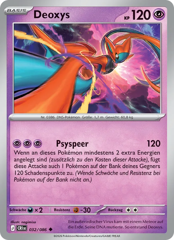 Deoxys – Wachsendes Chaos 32