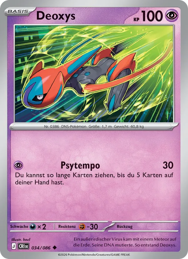 Deoxys – Wachsendes Chaos 34