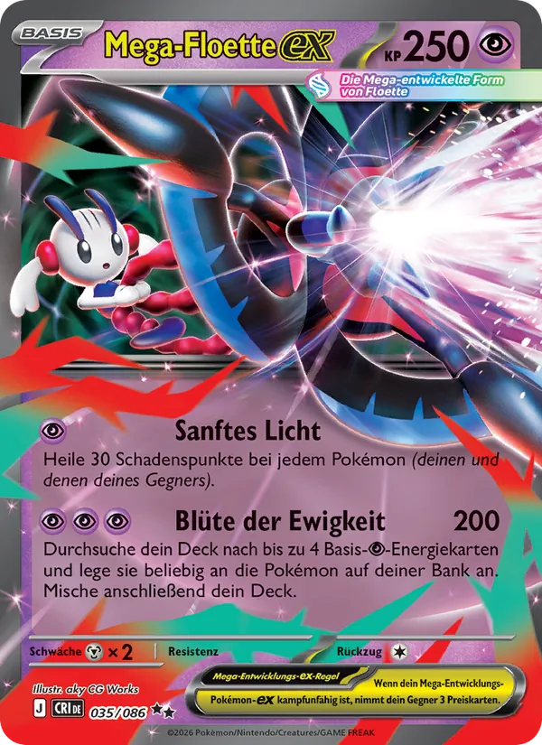 Mega-Floette-ex – Wachsendes Chaos 35