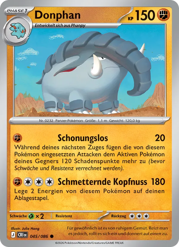Donphan – Wachsendes Chaos 45