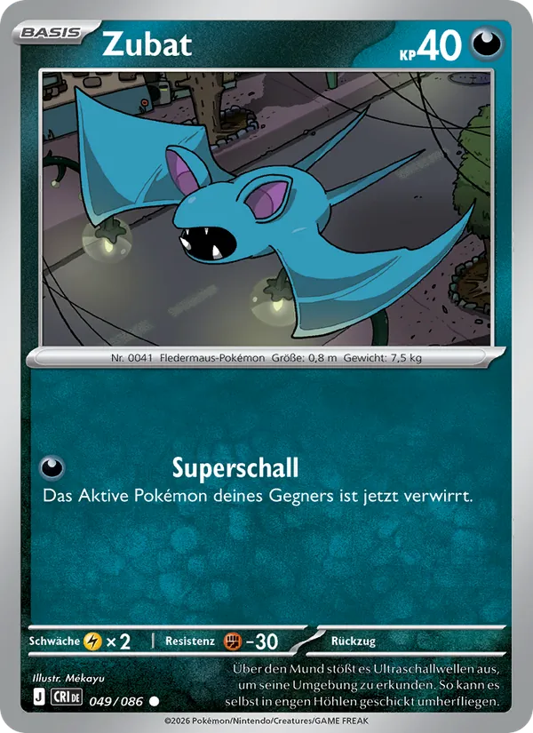 Zubat – Wachsendes Chaos 49