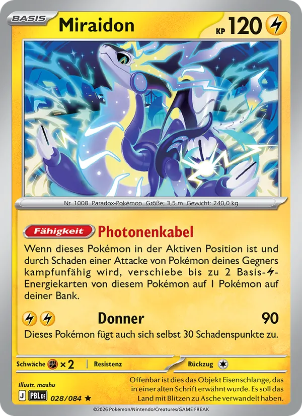 Miraidon – Dunkelnacht 28