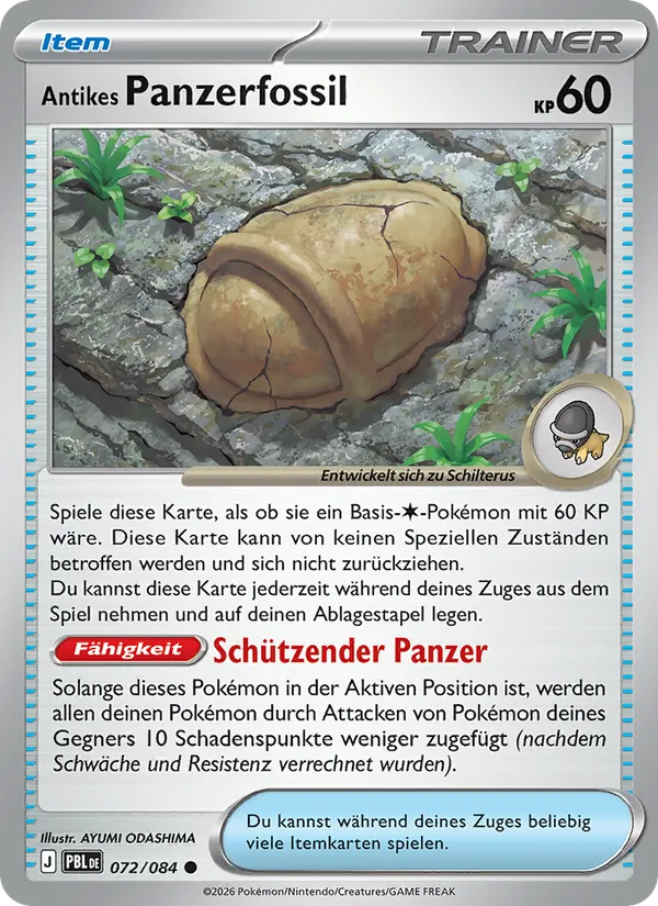 Antikes Panzerfossil – Dunkelnacht 72