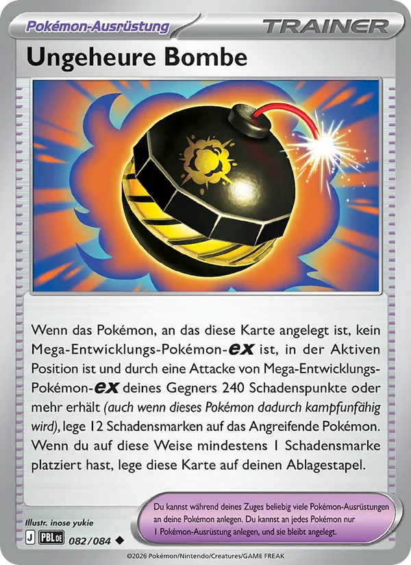 Ungeheure Bombe – Dunkelnacht 82