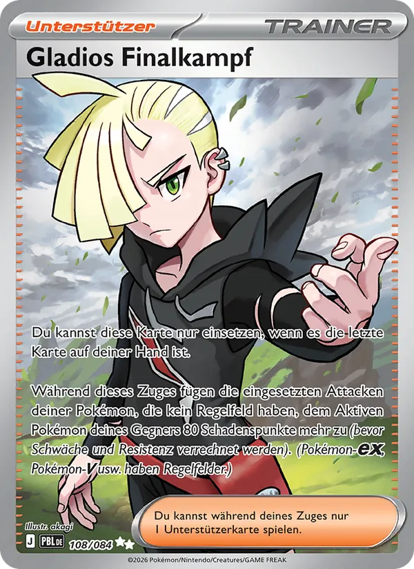 Gladios Finalkampf – Dunkelnacht 108