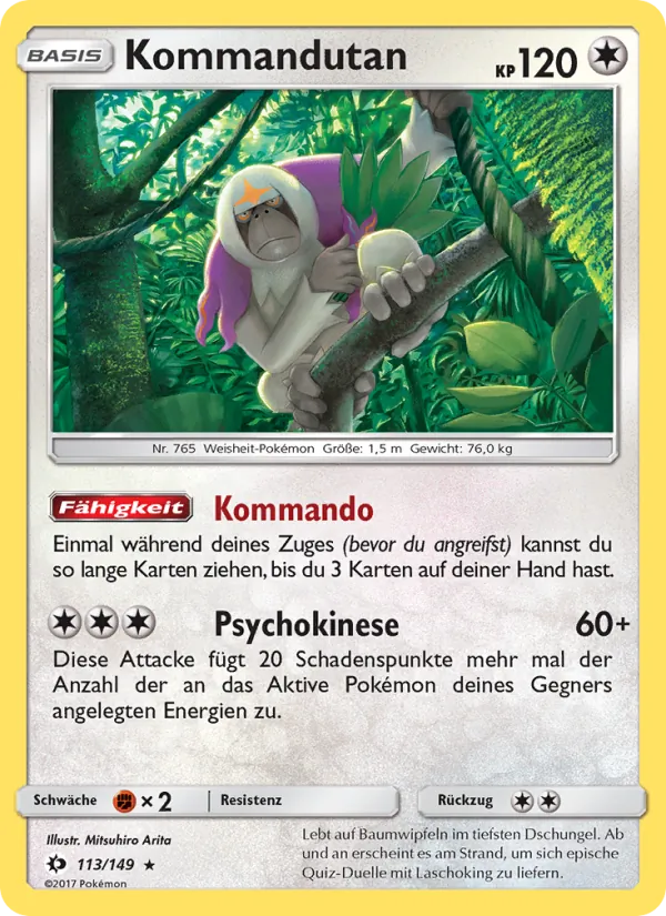 Kommandutan – Sonne & Mond 113