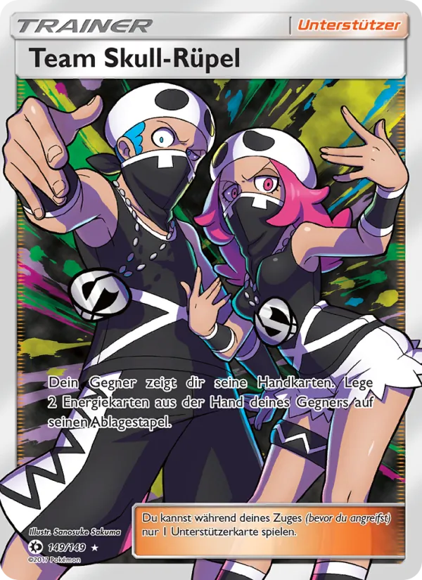 Team Skull-Rüpel – Sonne & Mond 149