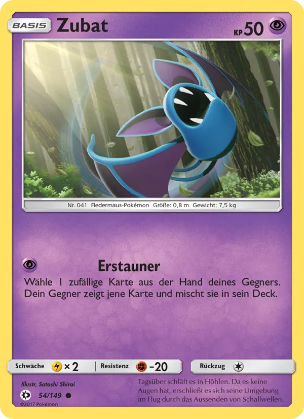 Zubat – Sonne & Mond 54