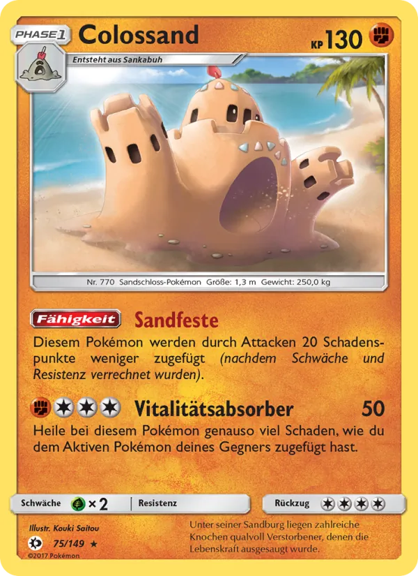 Colossand – Sonne & Mond 75