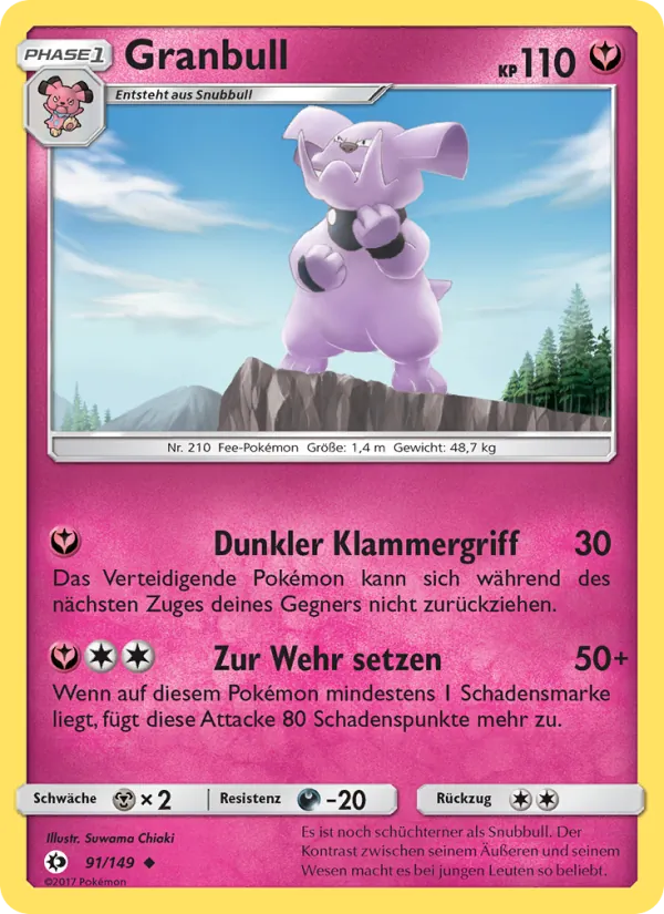 Granbull – Sonne & Mond 91