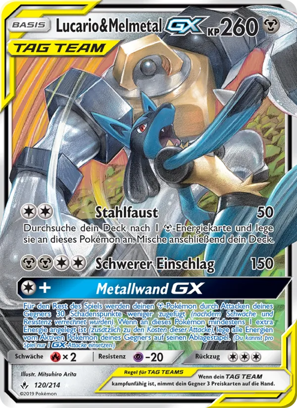 Lucario & Melmetal GX – Kräfte im Einklang 120