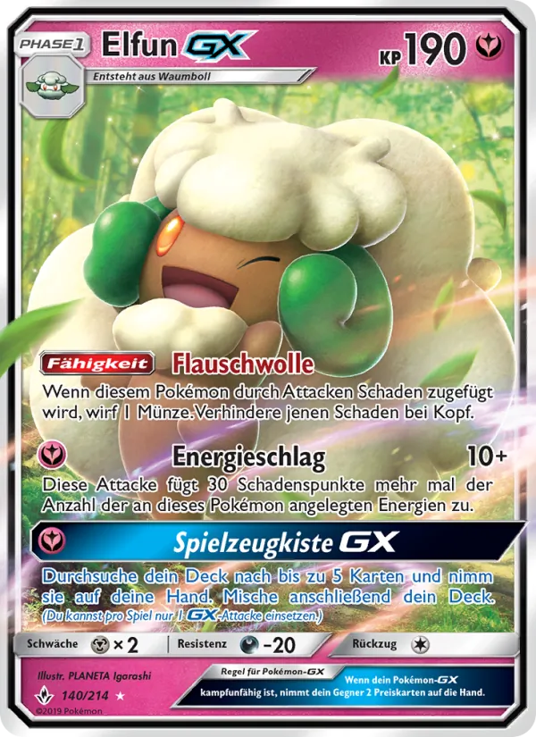 Elfun GX – Kräfte im Einklang 140