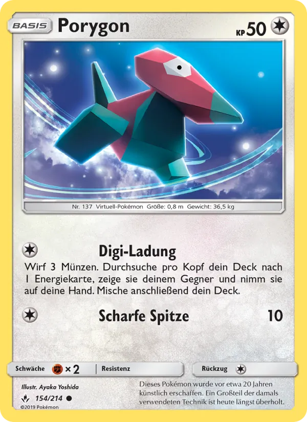 Porygon – Kräfte im Einklang 154