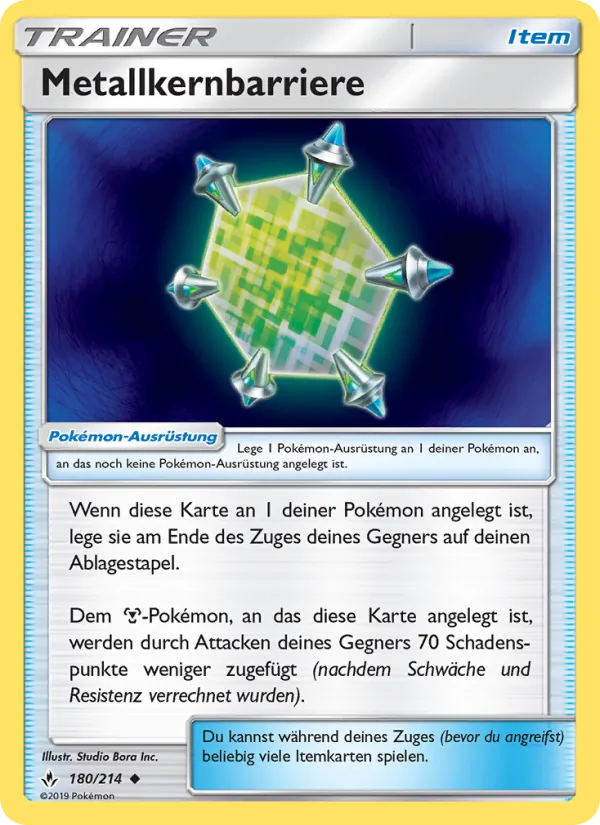 Metallkernbarriere – Kräfte im Einklang 180