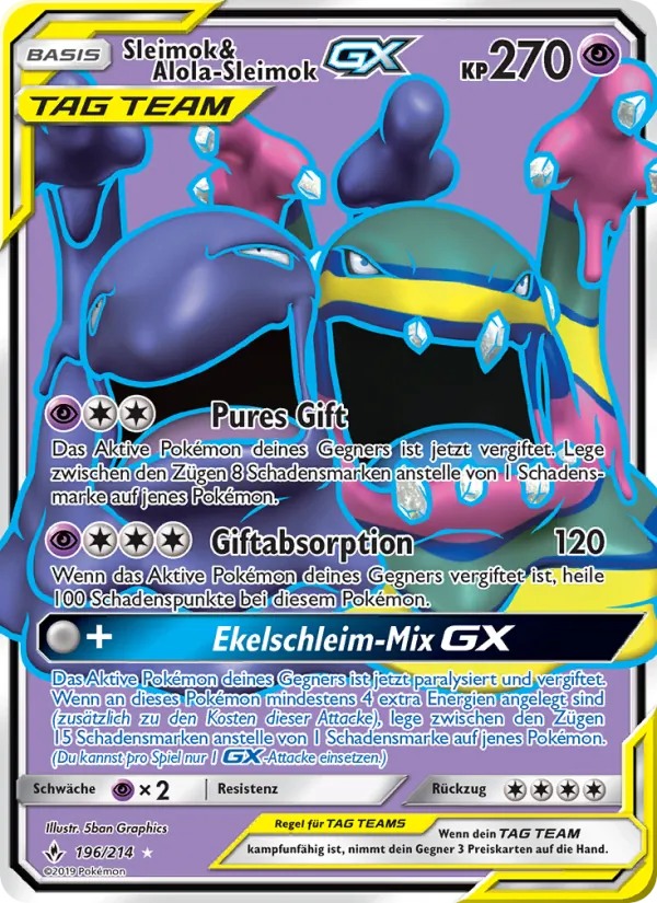 Sleimok & Alola-Sleimok GX – Kräfte im Einklang 196