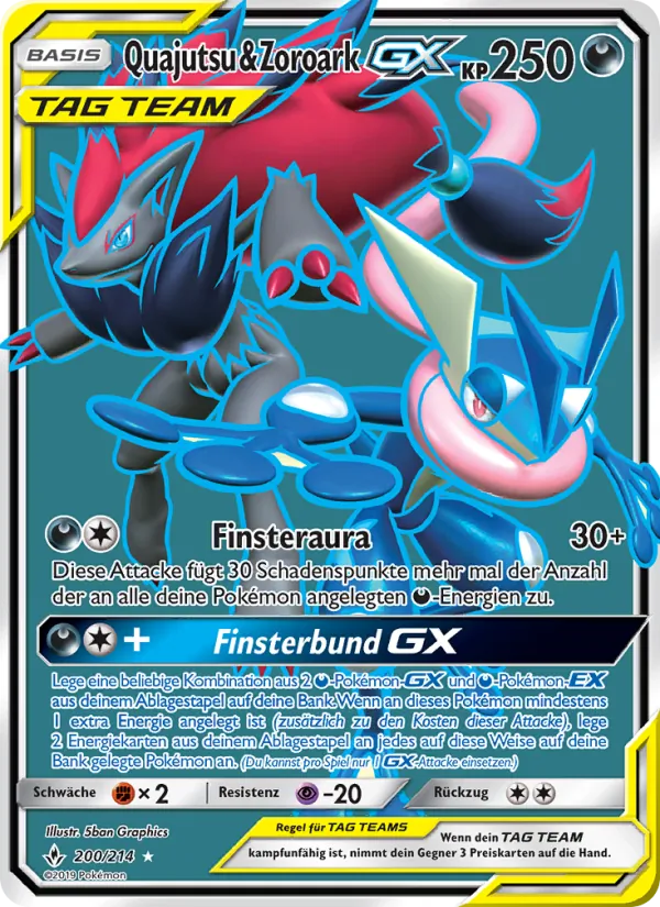 Quajutsu & Zoroark GX – Kräfte im Einklang 200