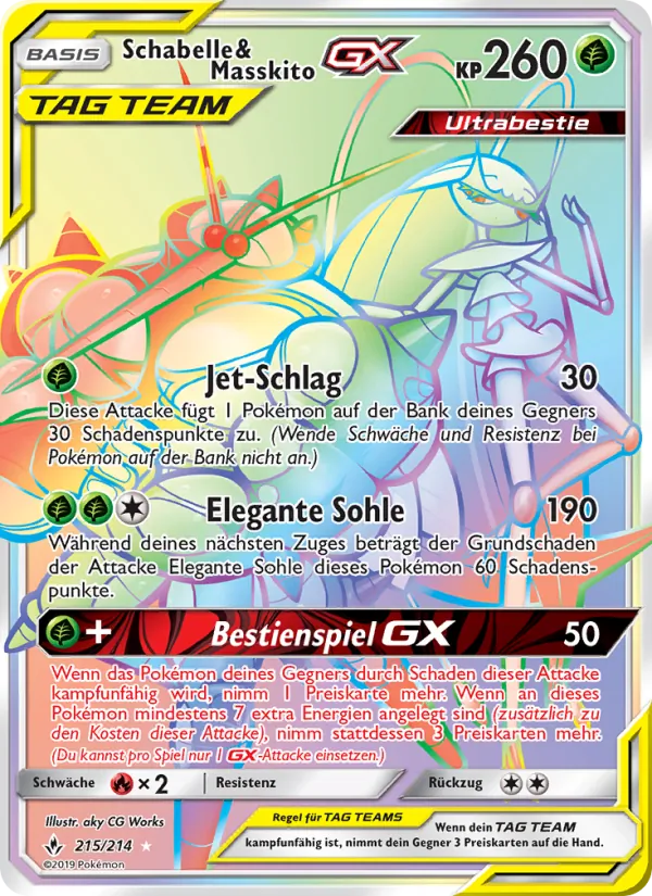 Schabelle & Masskito GX – Kräfte im Einklang 215