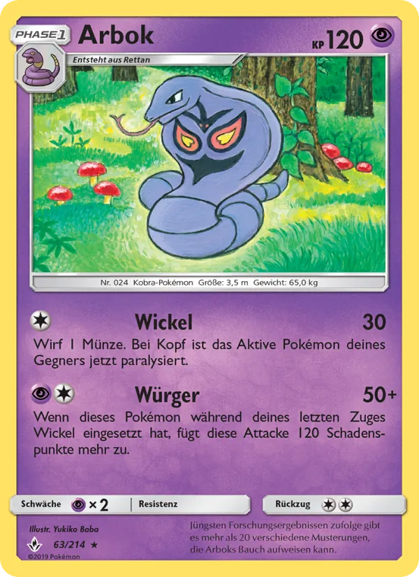 Arbok – Kräfte im Einklang 63