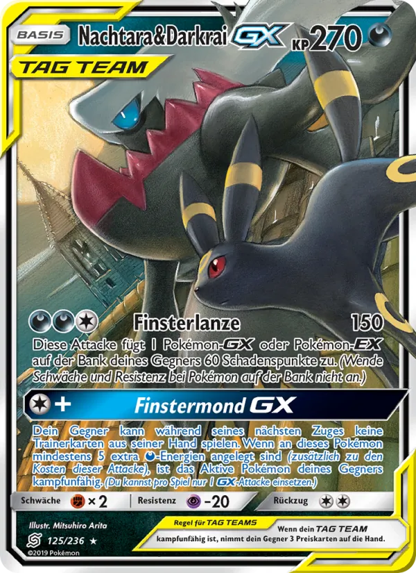 Nachtara & Darkrai GX – Bund der Gleichgesinnten 125