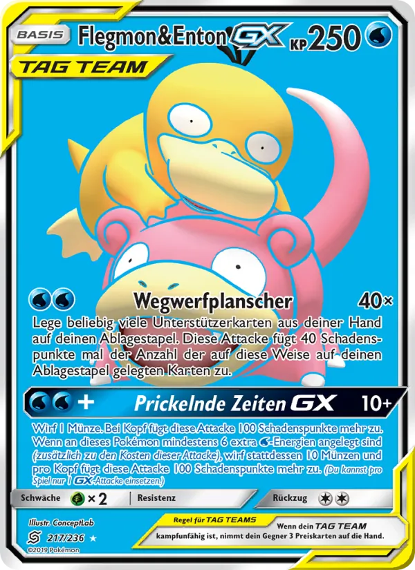 Flegmon & Enton GX – Bund der Gleichgesinnten 217