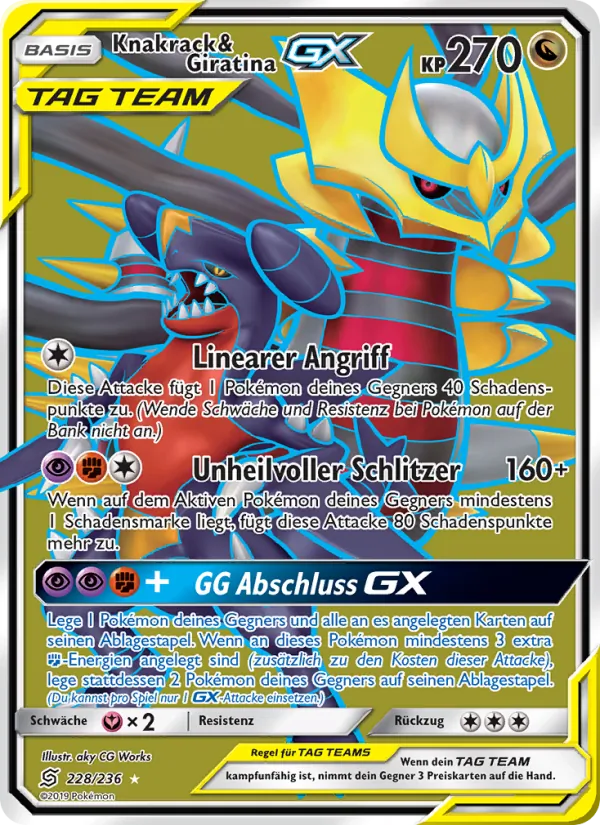 Knakrack & Giratina GX – Bund der Gleichgesinnten 228