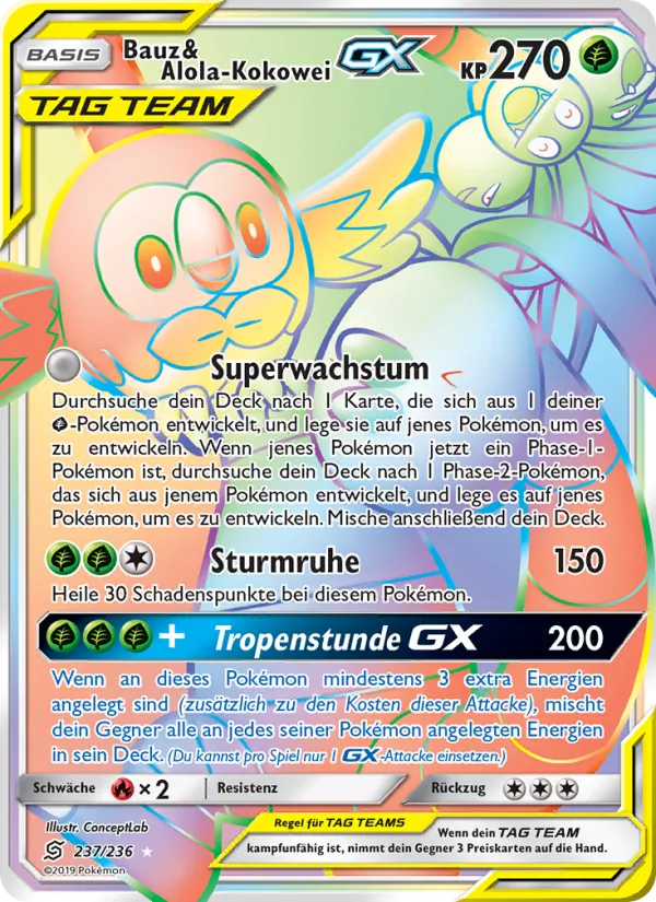 Bauz & Alola-Kokowei GX – Bund der Gleichgesinnten 237