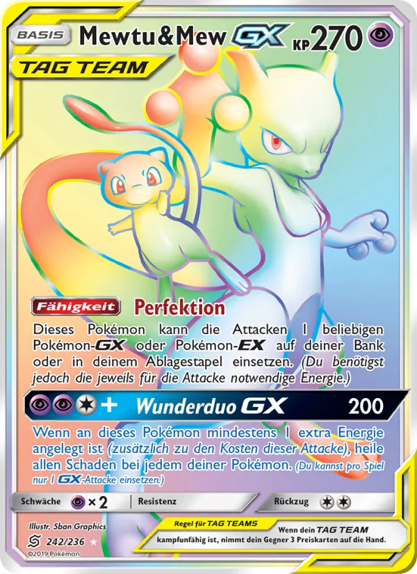 Mewtu & Mew GX – Bund der Gleichgesinnten 242