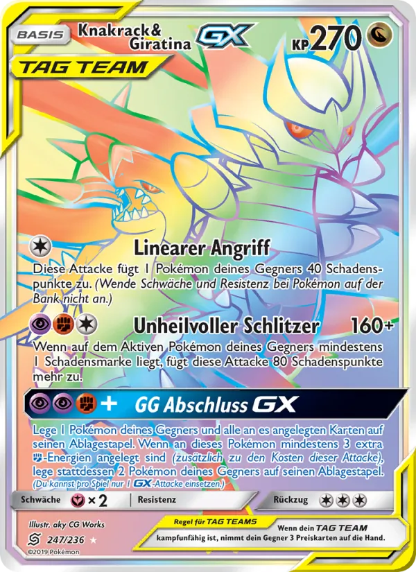 Knakrack & Giratina GX – Bund der Gleichgesinnten 247