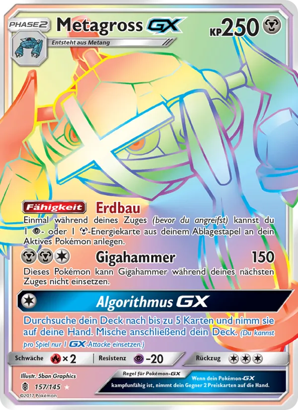 Metagross GX – Stunde der Wächter 157