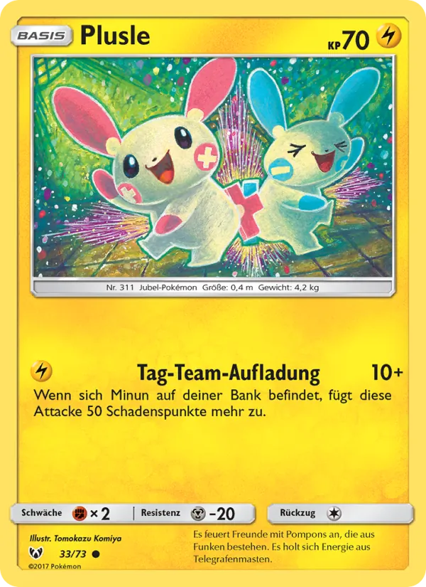 Plusle – Schimmernde Legenden 33