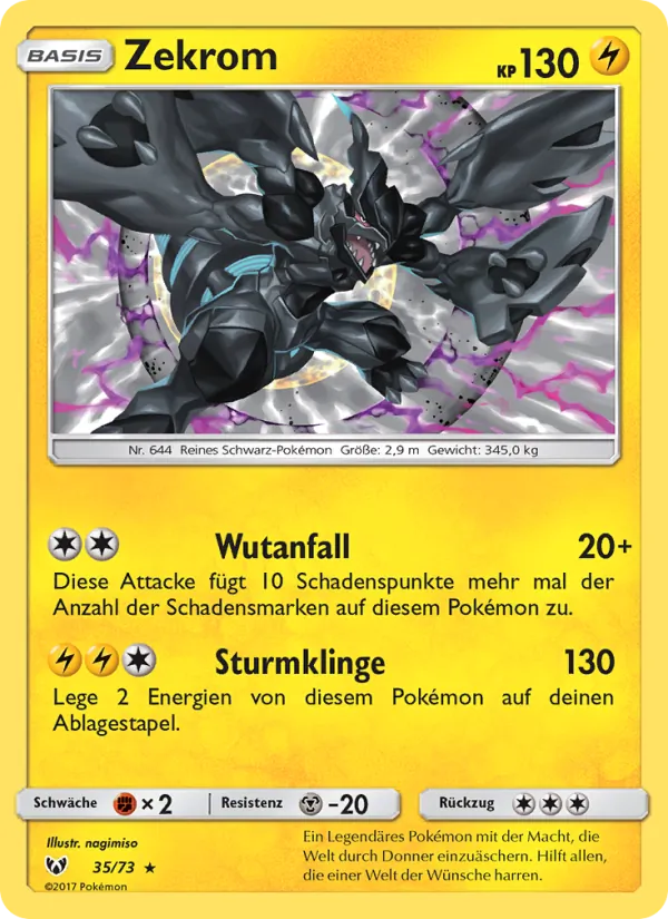 Zekrom – Schimmernde Legenden 35