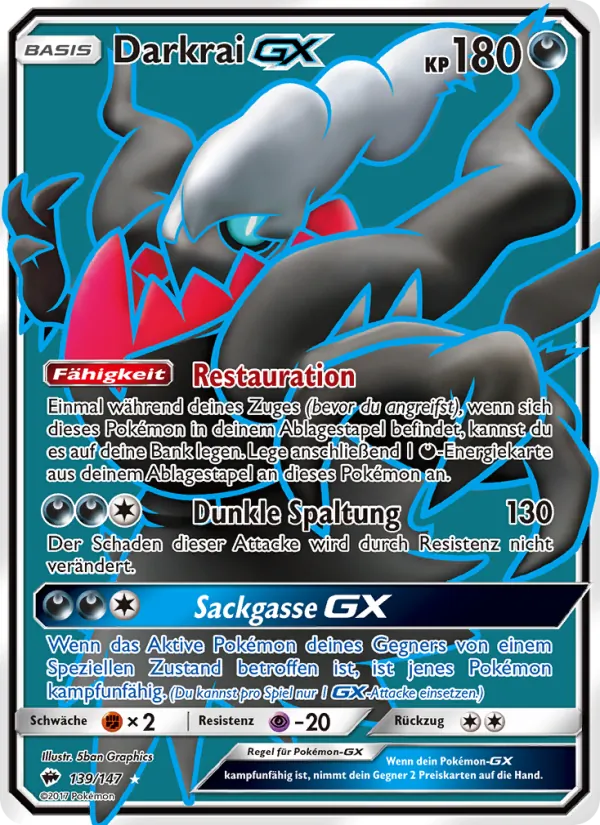 Darkrai GX – Nacht in Flammen 139