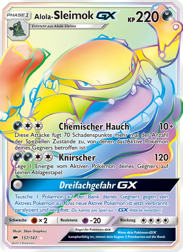 Alola-Sleimok GX – Nacht in Flammen 157