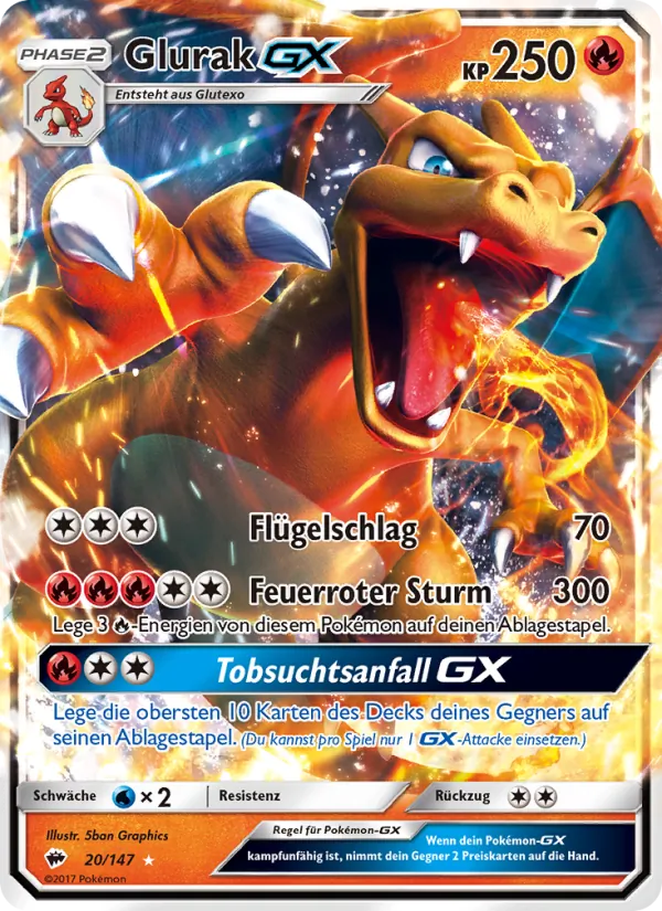 Glurak GX – Nacht in Flammen 20