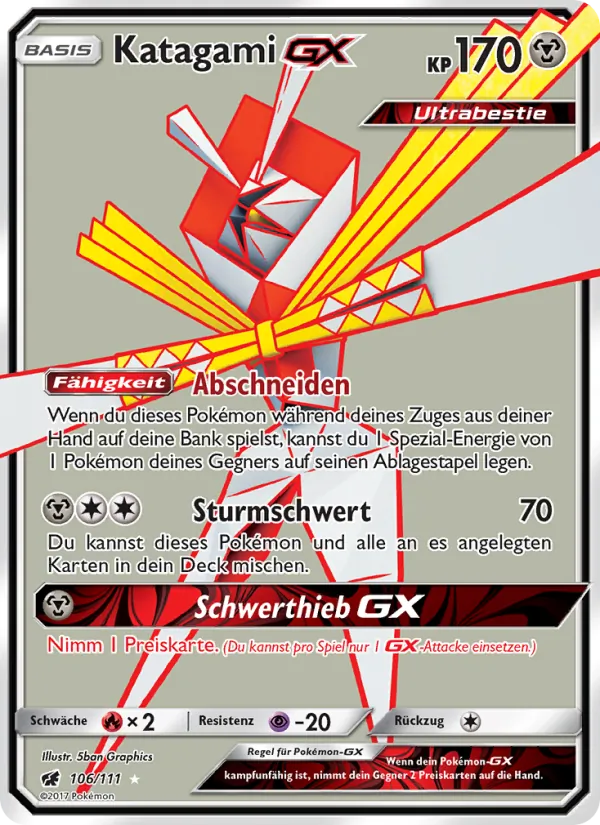 Katagami GX – Aufziehen der Sturmröte 106