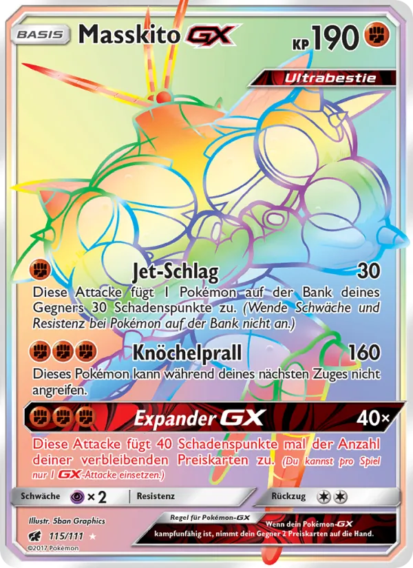 Masskito GX – Aufziehen der Sturmröte 115
