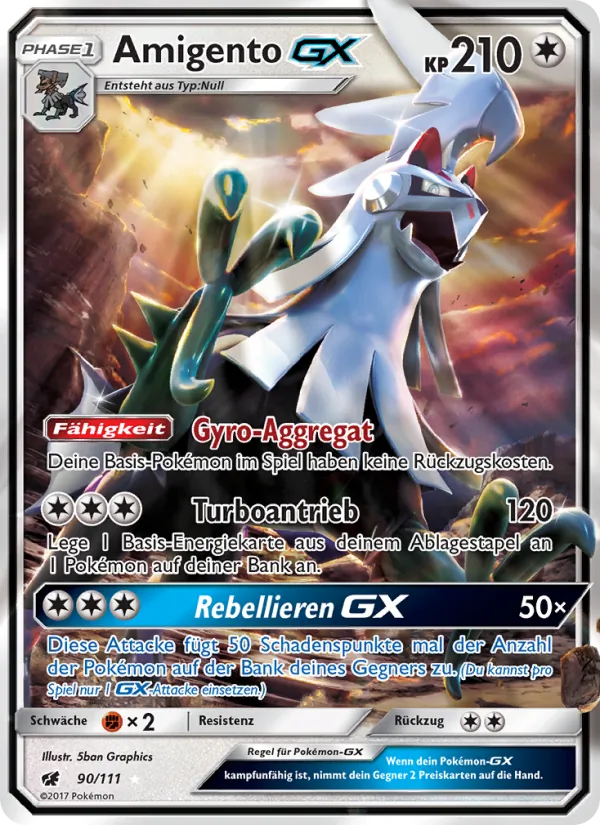 Amigento GX – Aufziehen der Sturmröte 90