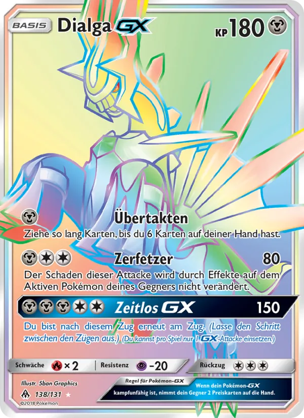 Dialga GX – Grauen Der Lichtfinsternis 138