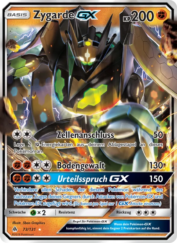 Zygarde GX – Grauen Der Lichtfinsternis 73